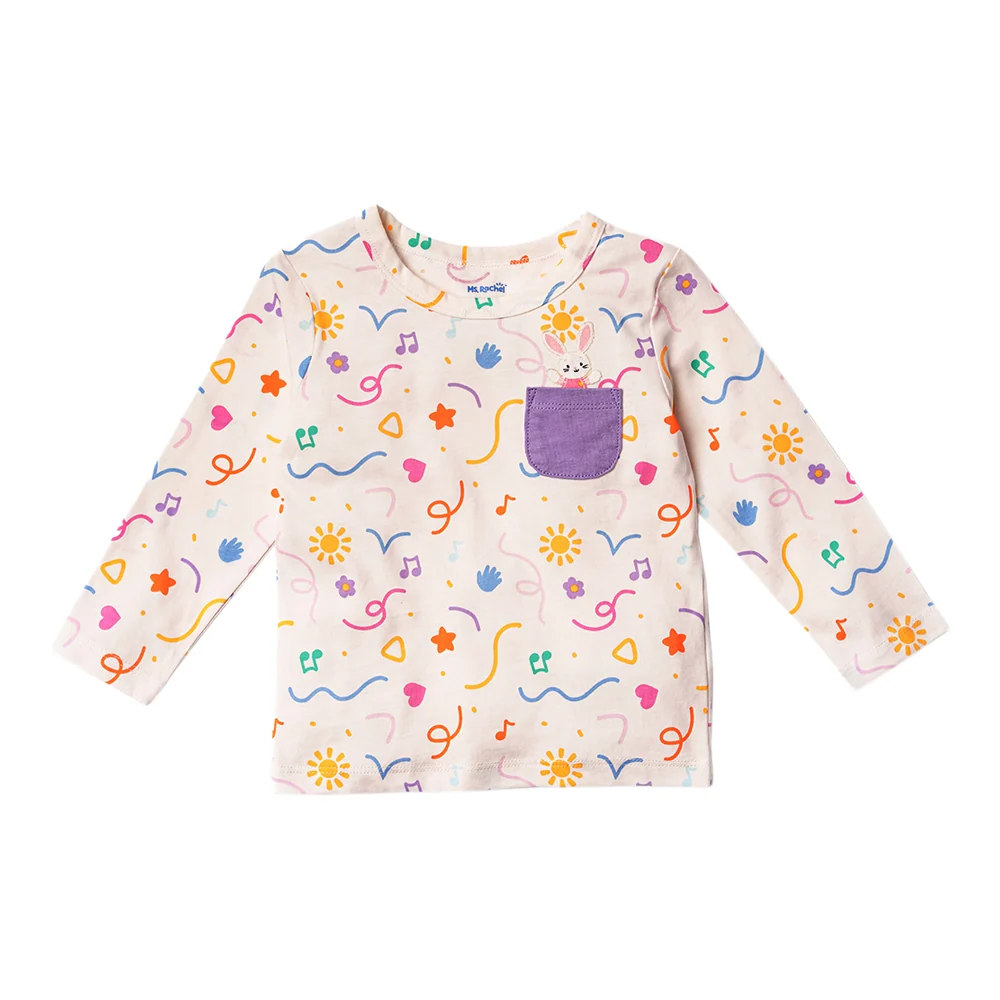 Ms.Rachel Long Sleeve Tees - Yellow / 3-4y - Image 16