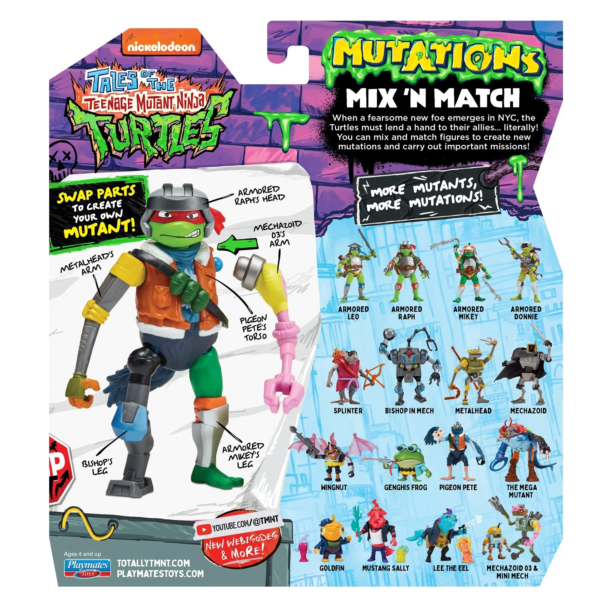 Teenage Mutant Ninja Turtles Mix & Match Armored Raph Figure (Eng) - Image 5