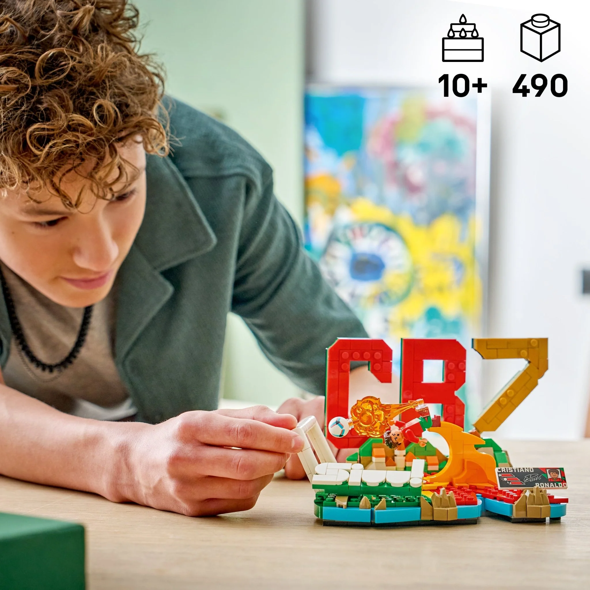 LEGO® Editions Cristiano Ronaldo – Soccer Highlights 43012 Toy - Image 2