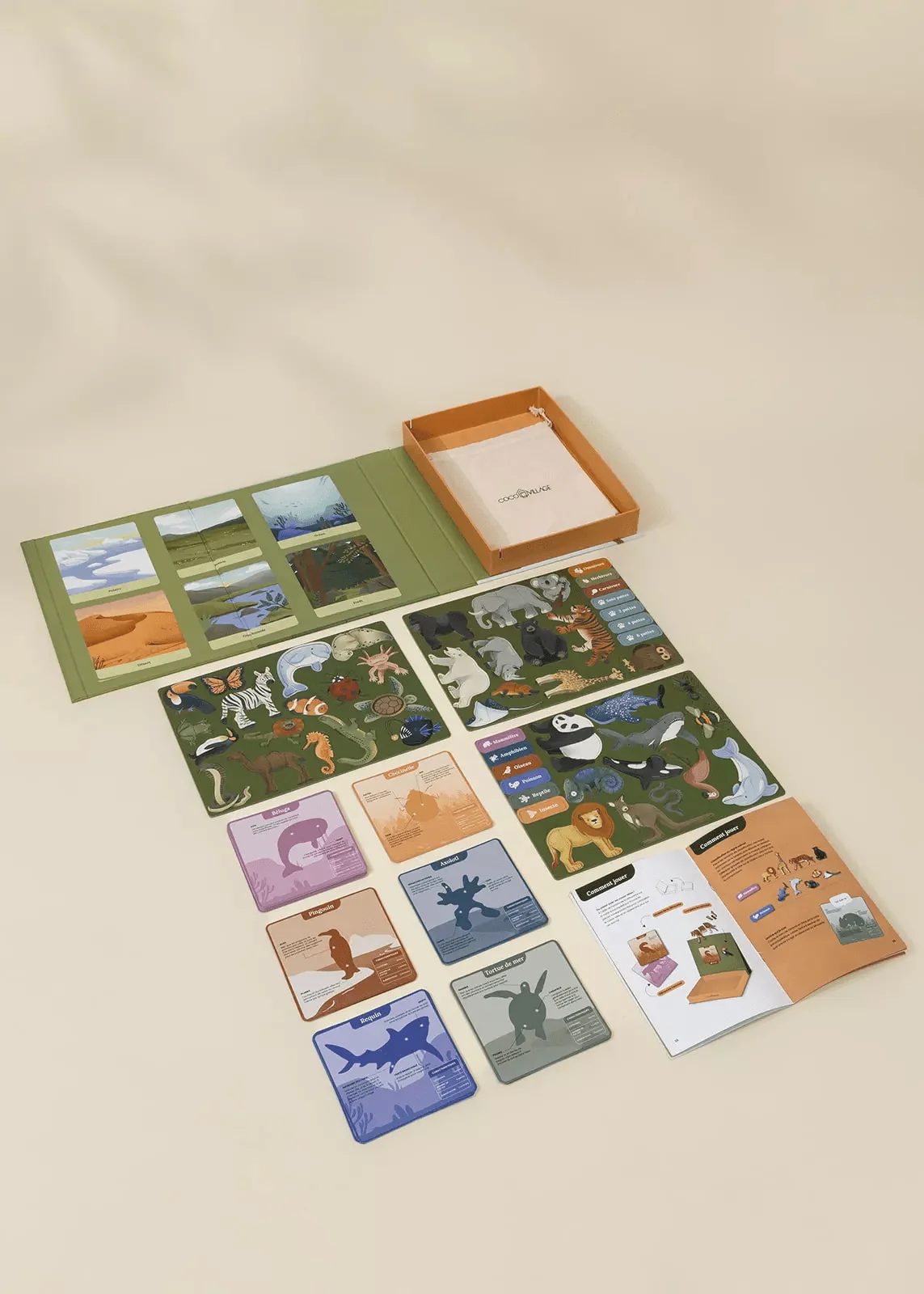 Coco Village Interactive & Magnetic Encyclopedia – Animal Discovery (English Version) Puzzle - Image 2