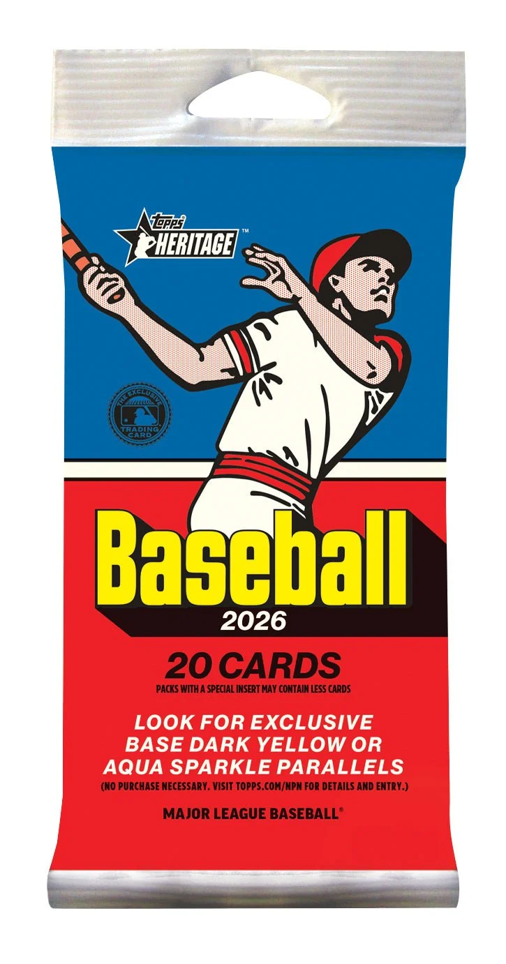 2026 Topps Heritage Baseball Fat Pack Puzzle
