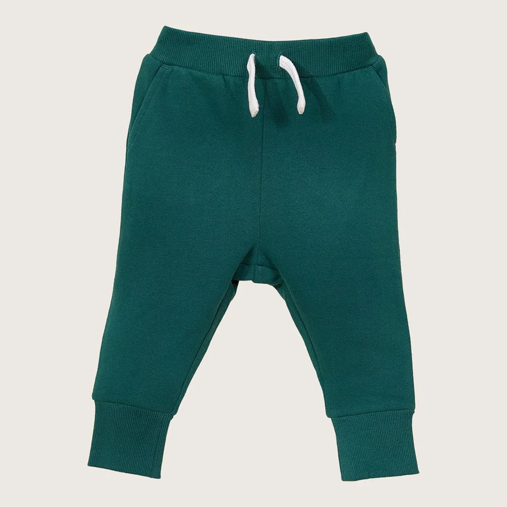 Rise Little Earthling Drop Crotch Jogger - Tannin / 0-3m - Image 10