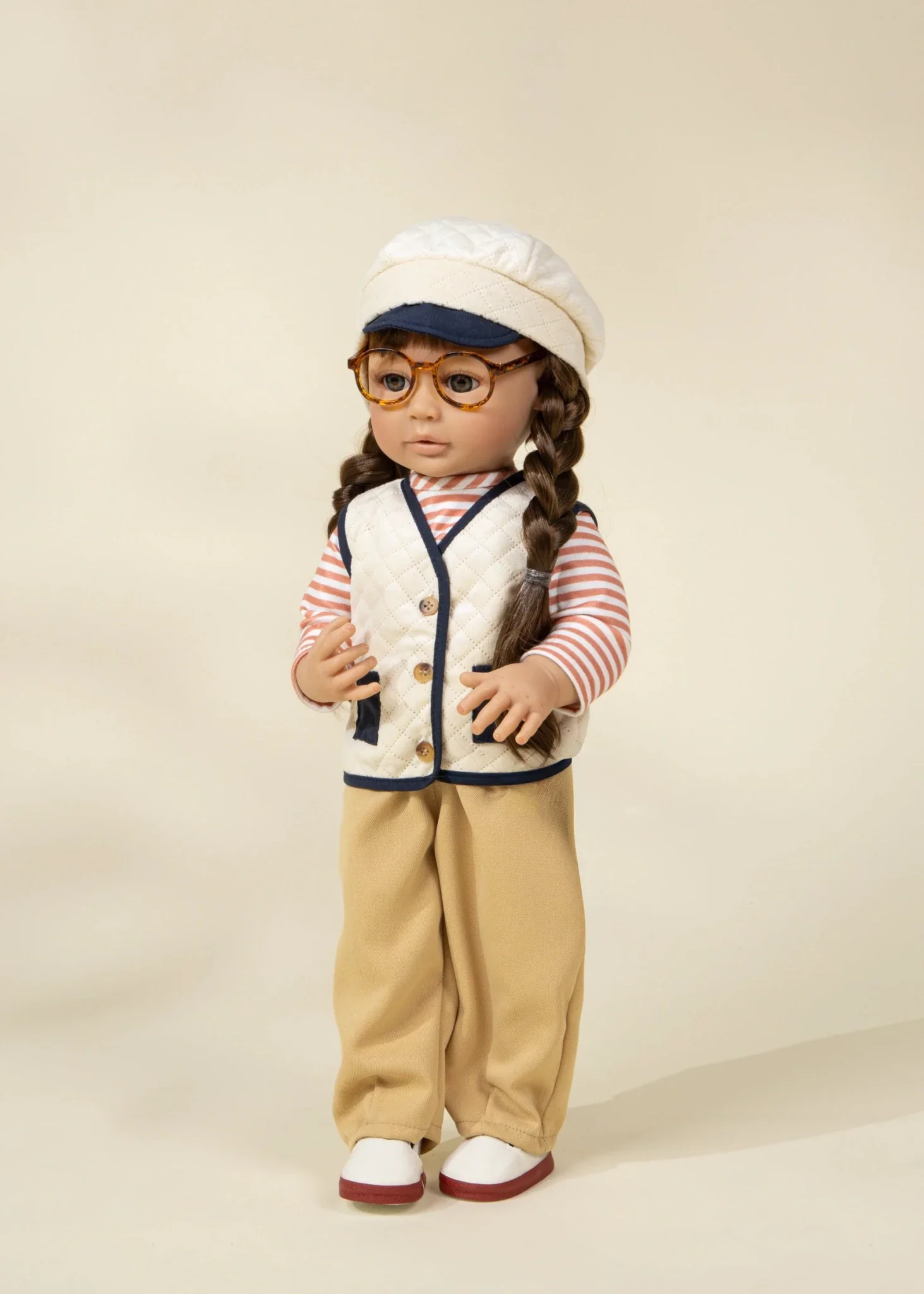 Coco Village Coco Friends Alex – 22" Kids Play Doll Glass - Image 3