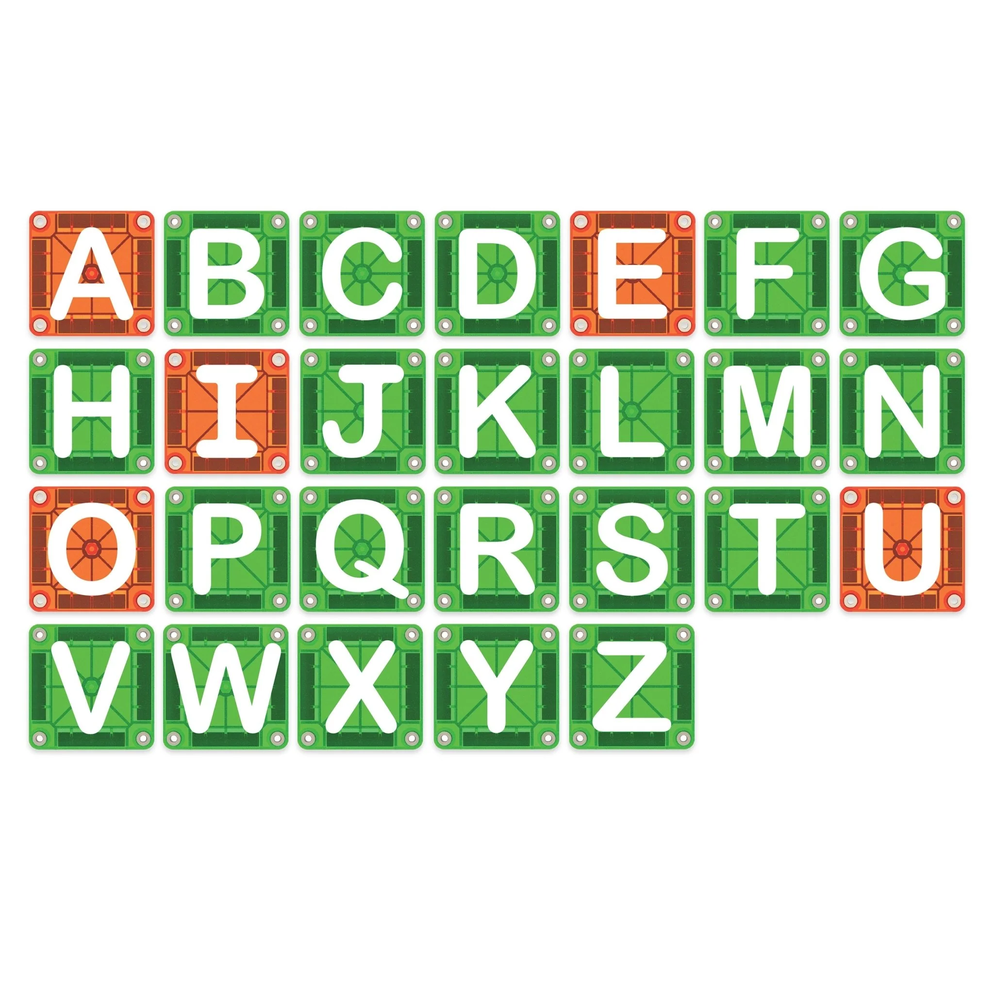 MAGNA-TILES® microMAGS LEARN Letters 56-Piece Toy - Image 3